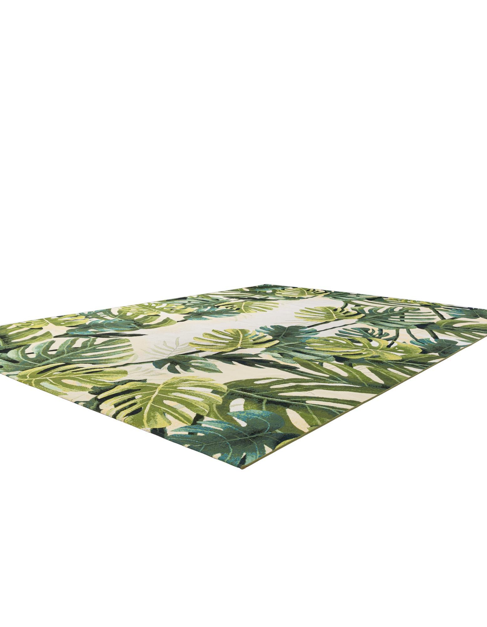 10' x 13' Easy-Clean Botanical Indoor / Outdoor Rug