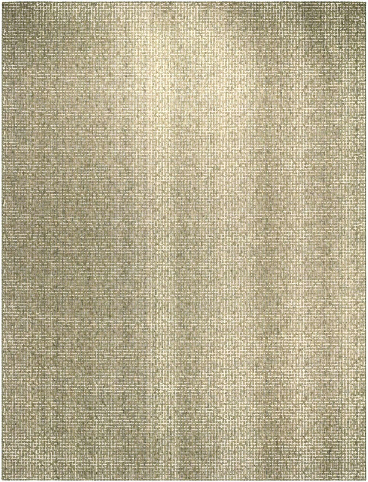 10' x 13' Easy-Clean Checkered Indoor / Outdoor Rug
