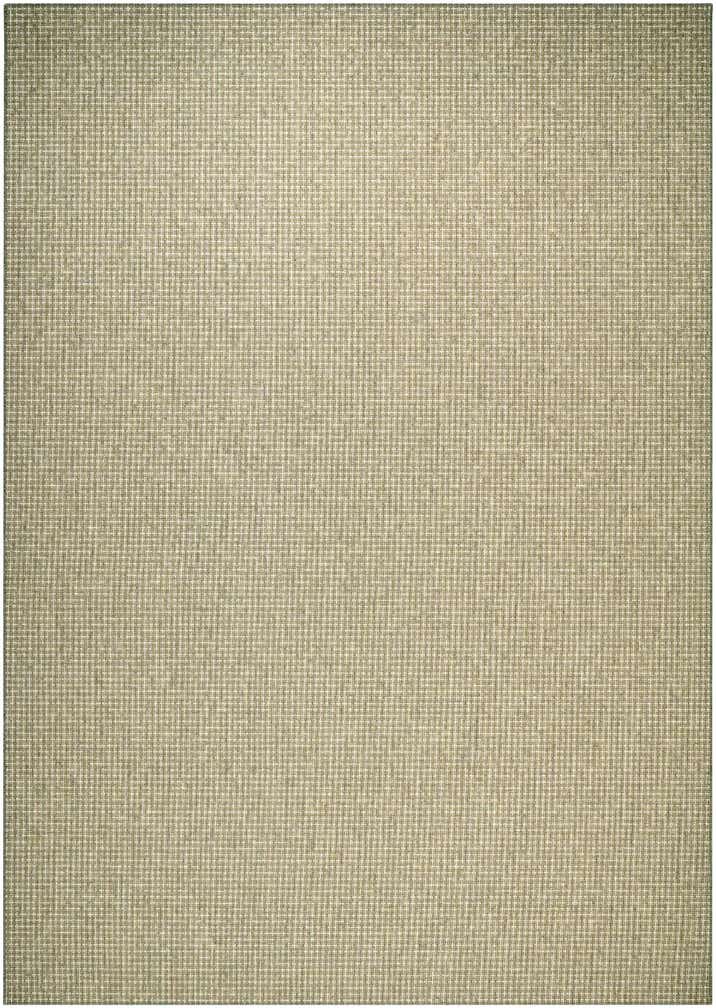 10' x 14' Easy-Clean Checkered Indoor / Outdoor Rug