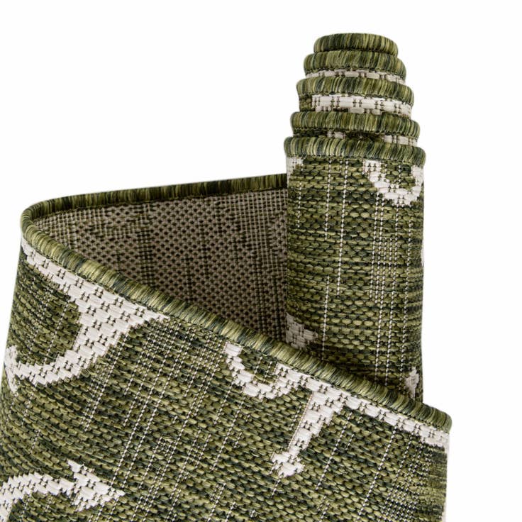 Detail image of 3' x 5' 3 Easy-Clean Coastal Indoor / Outdoor Rug