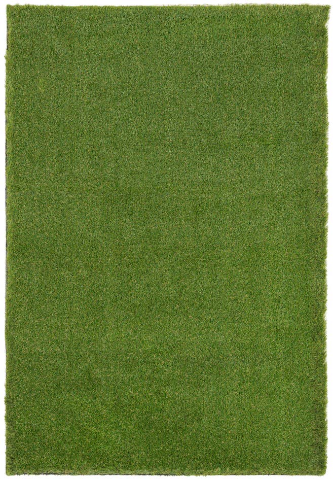 Detail image of 4' x 6' Easy-Clean Grass Indoor / Outdoor Rug
