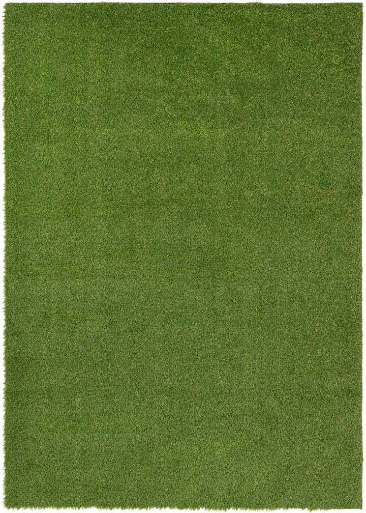 5' x 7' Easy-Clean Grass Indoor / Outdoor Rug