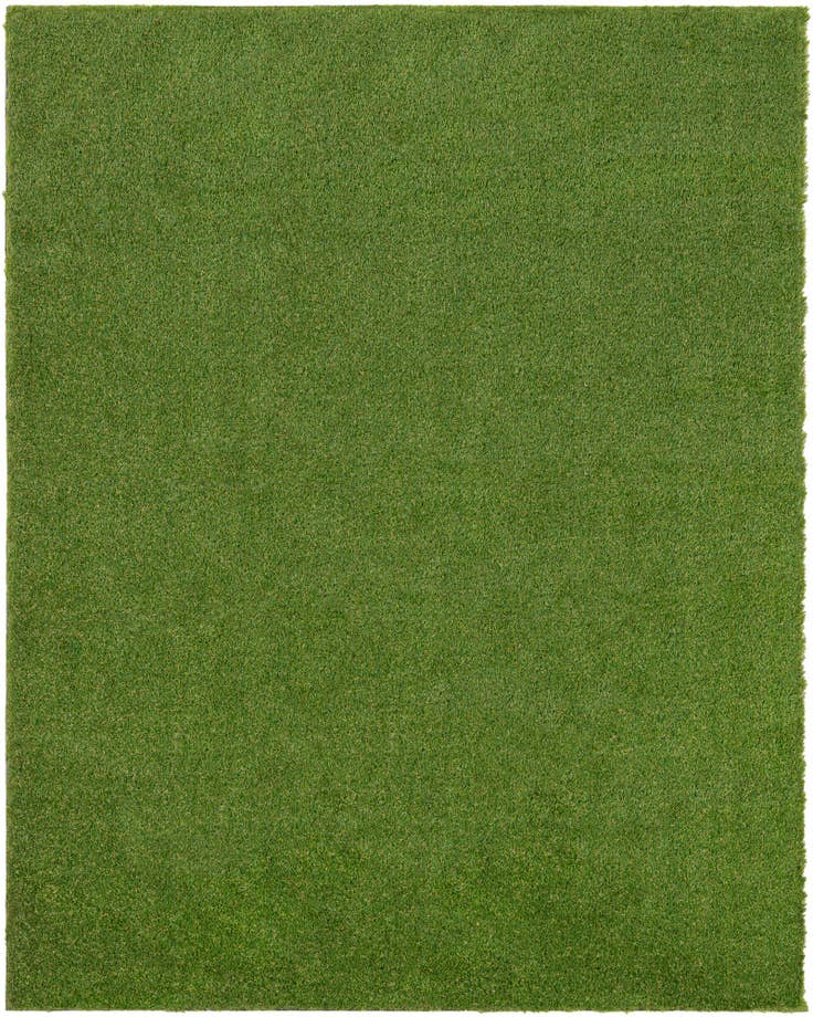 Detail image of 7' 10 x 10' Easy-Clean Grass Indoor / Outdoor Rug