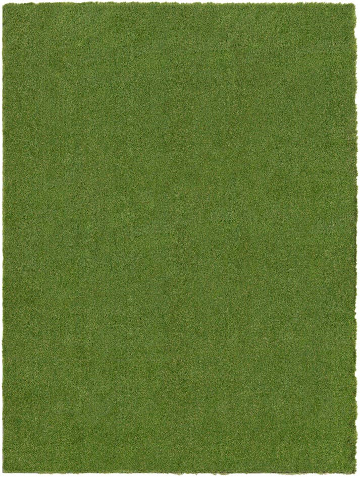 Detail image of 9' x 12' Easy-Clean Grass Indoor / Outdoor Rug