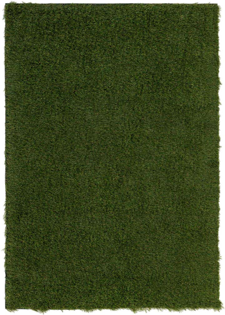 3' 3 x 5' 3 Easy-Clean Grass Indoor / Outdoor Rug
