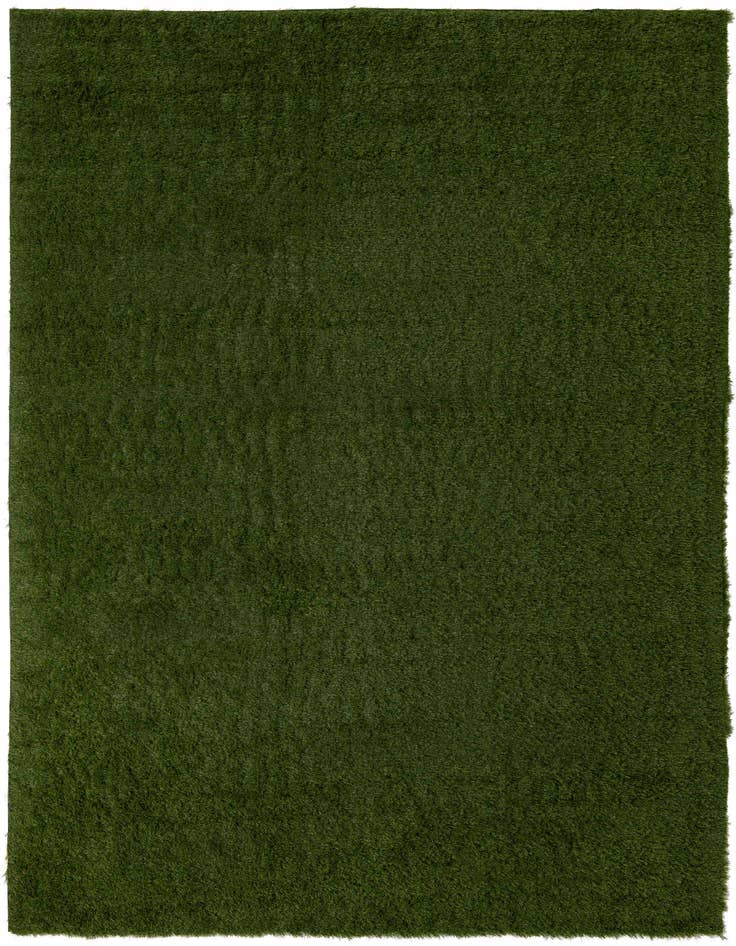 Detail image of 7' 10 x 11' Easy-Clean Grass Indoor / Outdoor Rug