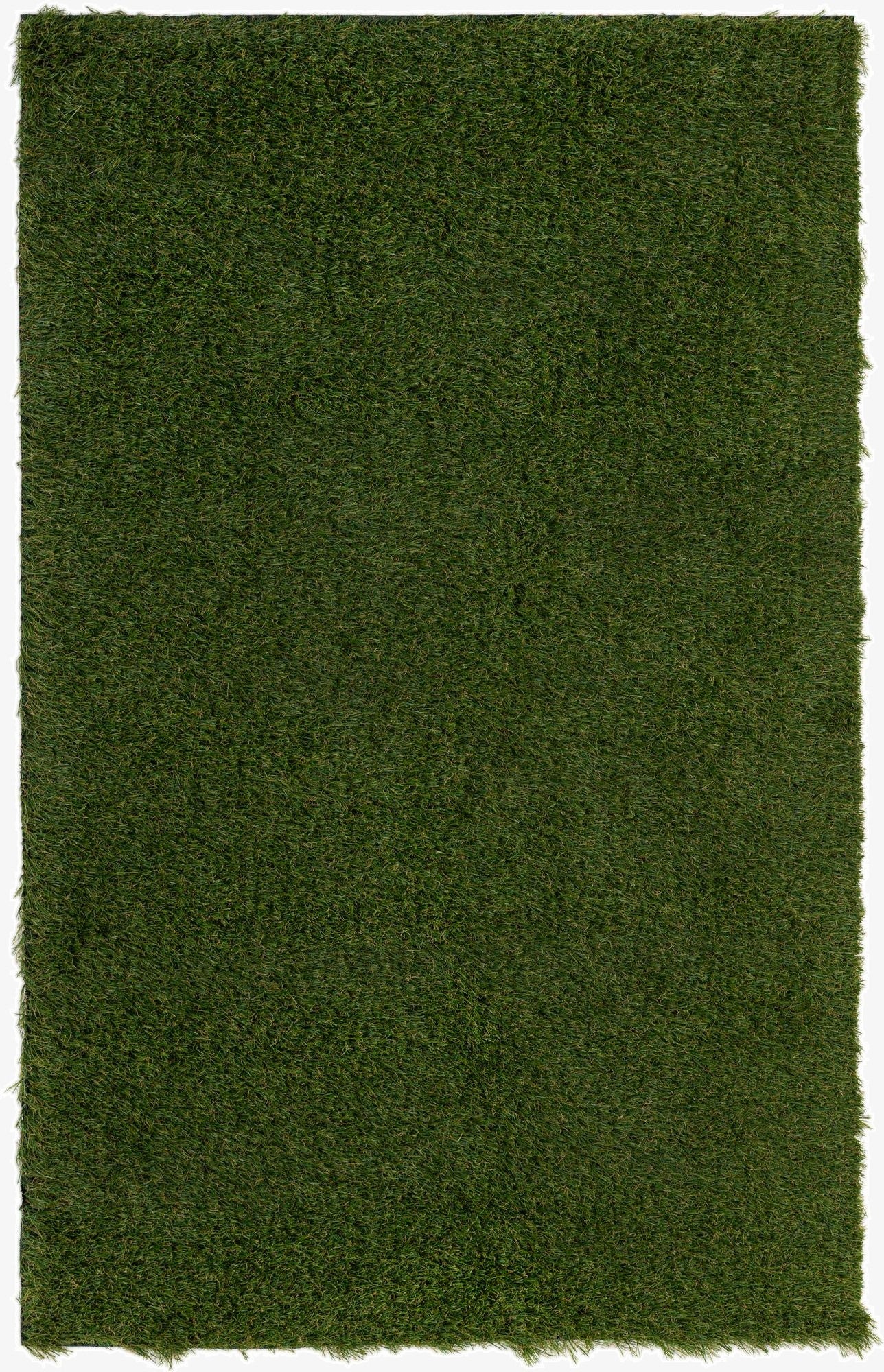 3' 3 x 5' 3  Washable Grass Indoor / Outdoor Rug