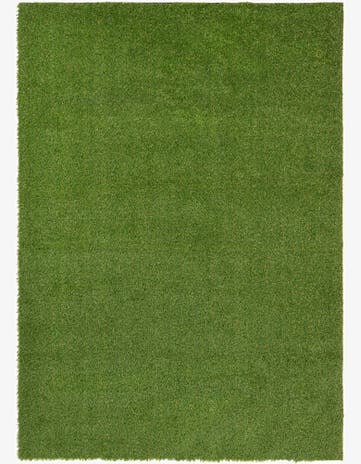 5' x 7' Easy-Clean Grass Indoor / Outdoor Rug
