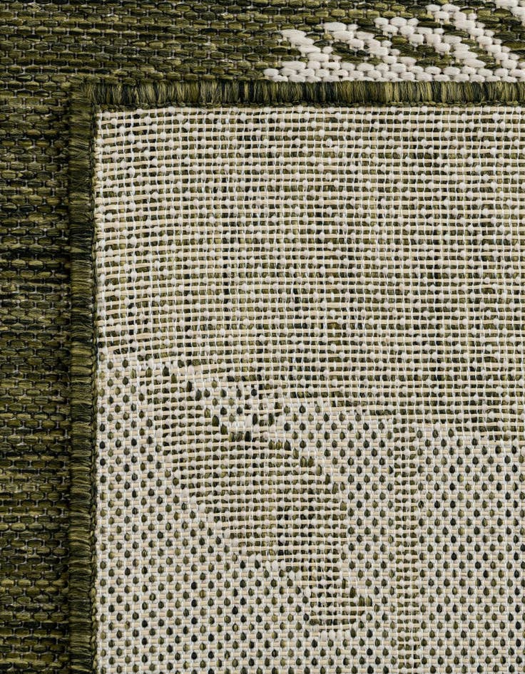 Detail image of 5' 3 x 7' Easy-Clean Holiday Indoor / Outdoor Rug