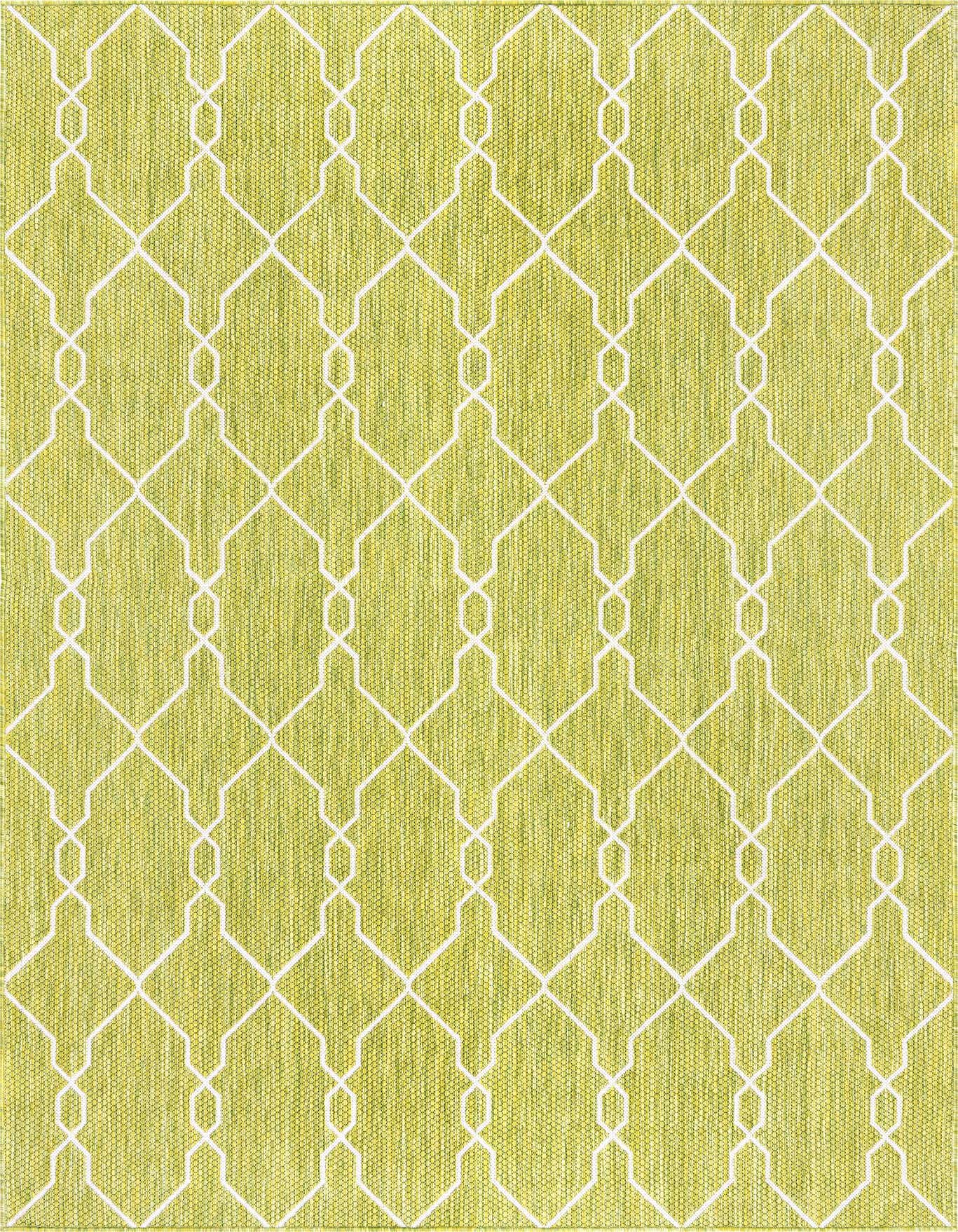 6' x 9' Easy-Clean Lattice Indoor / Outdoor Rug