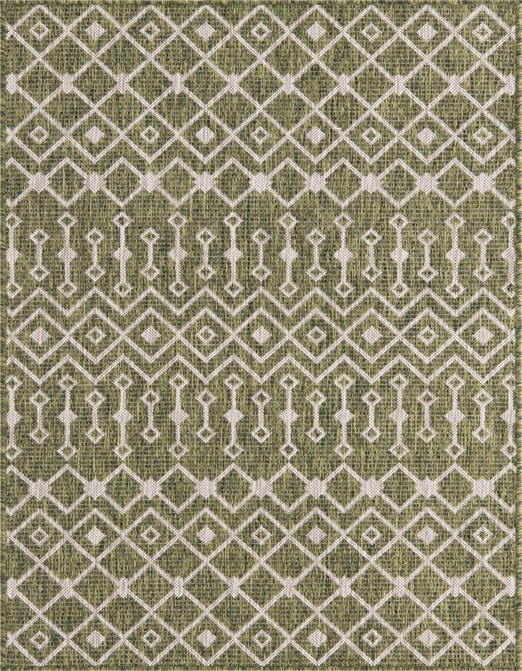 Detail image of 3' x 5' 3 Easy-Clean Lattice Indoor / Outdoor Rug