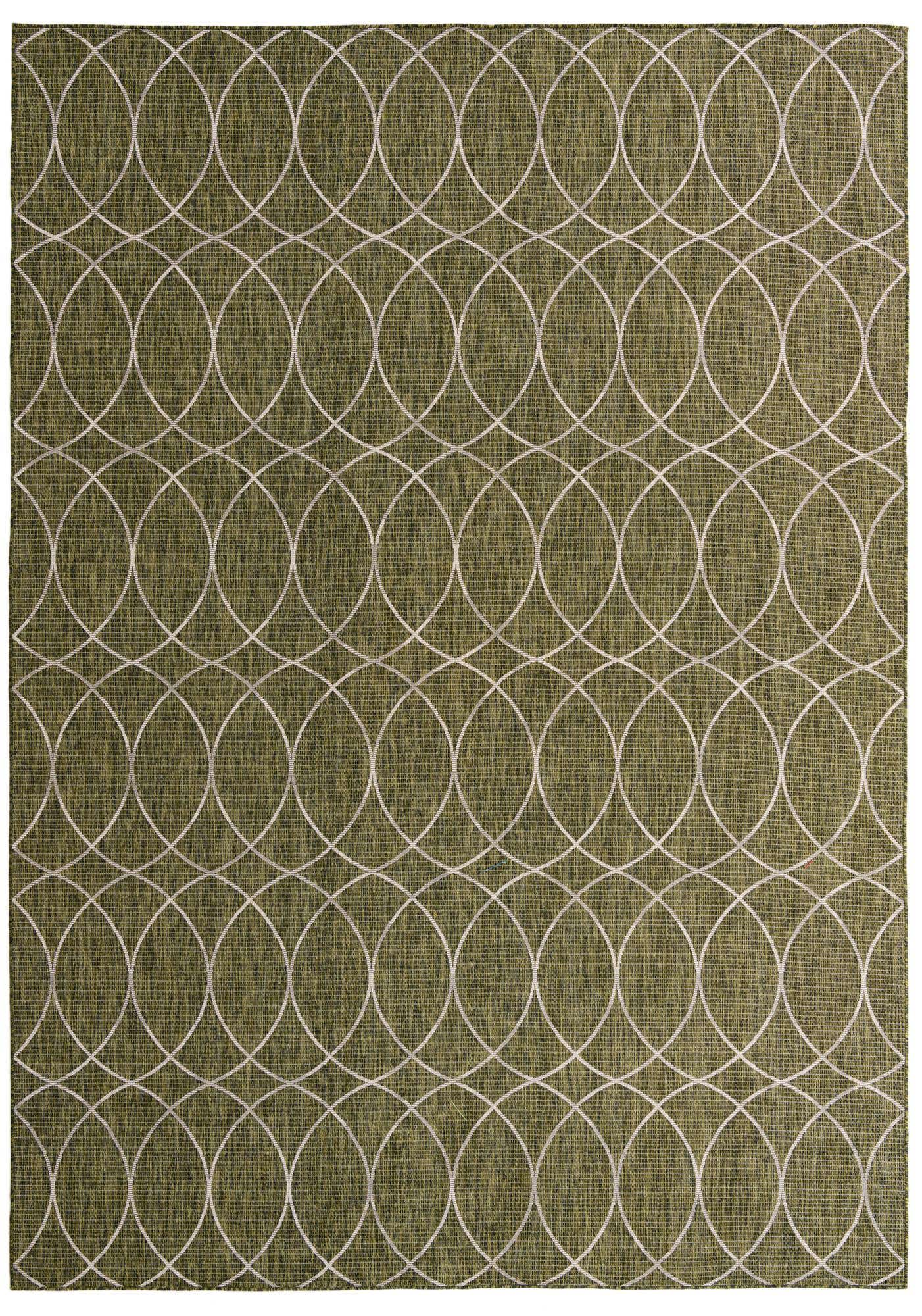 10' x 14' Easy-Clean Lattice Indoor / Outdoor Rug