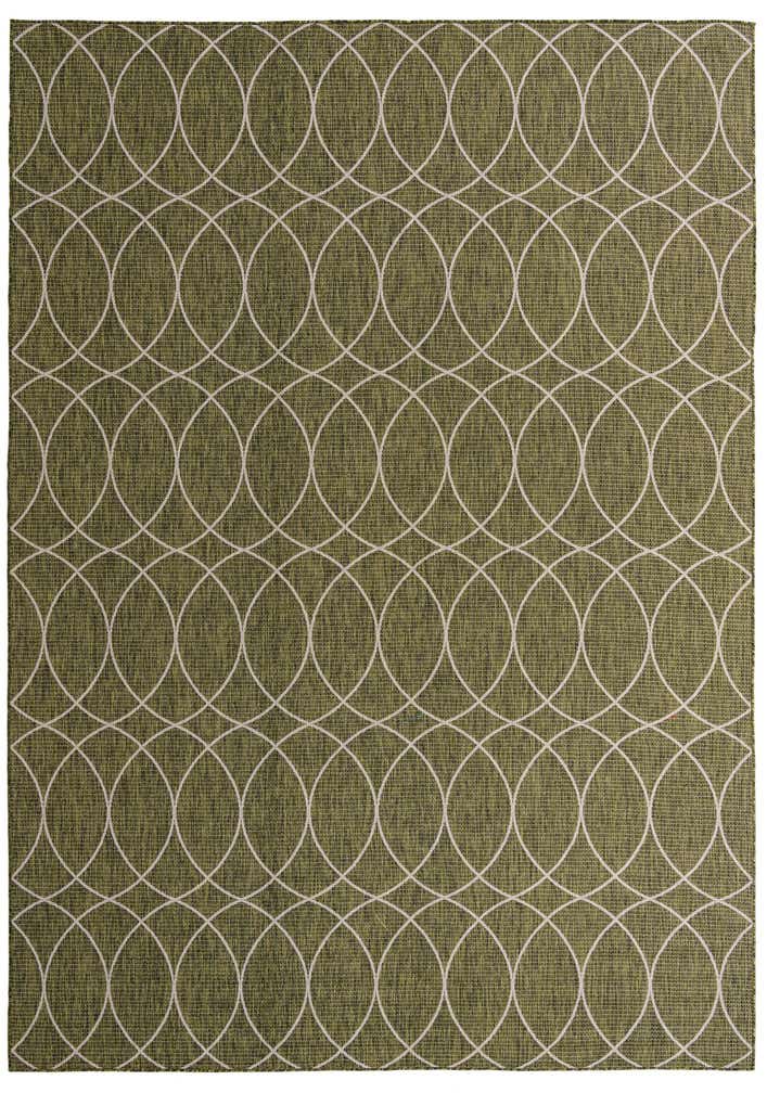 10' x 14' Easy-Clean Lattice Indoor / Outdoor Rug