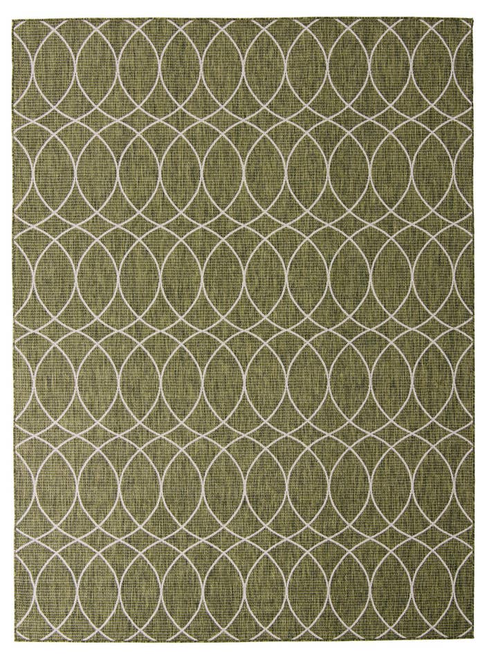 Detail image of 275cm x 365cm Easy-Clean Lattice Indoor / Outdoor Rug