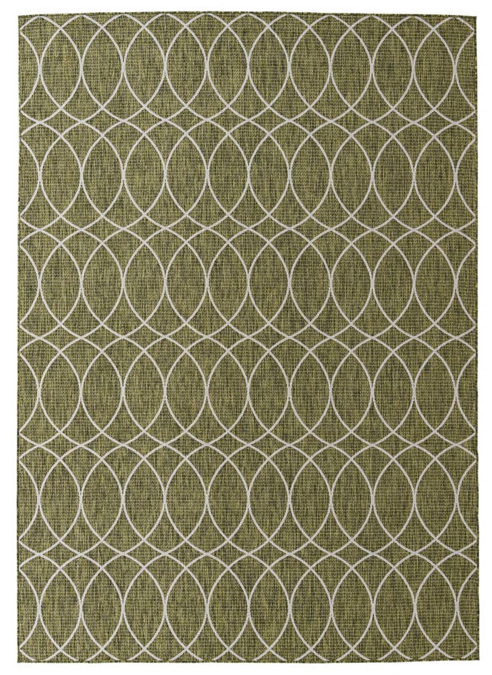 Detail image of 240cm x 335cm Easy-Clean Lattice Indoor / Outdoor Rug
