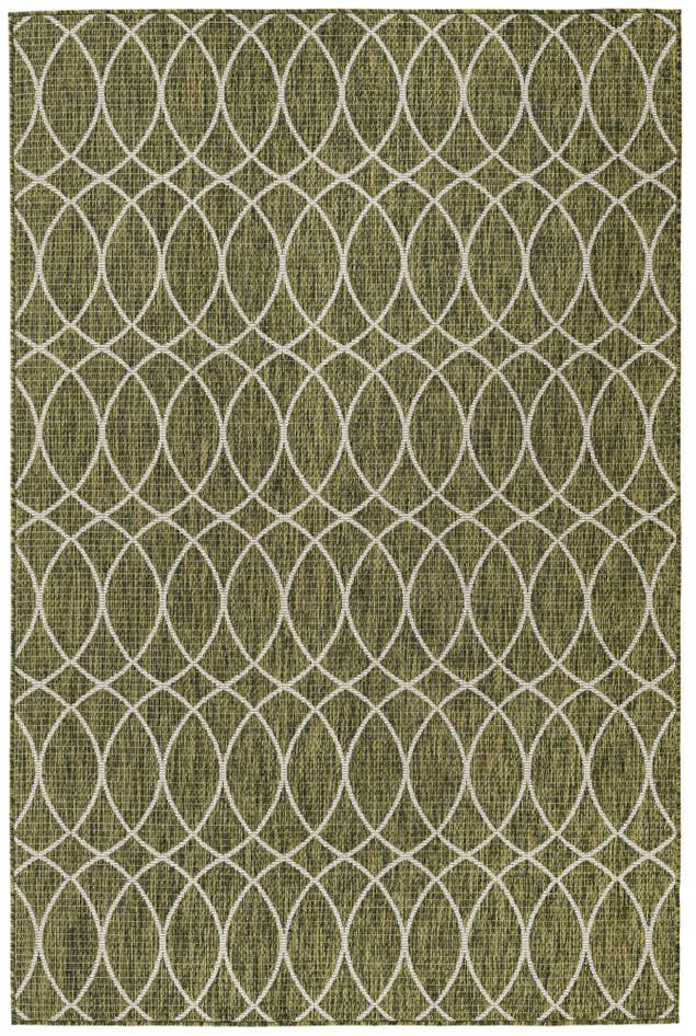 Detail image of 160cm x 245cm Easy-Clean Lattice Indoor / Outdoor Rug
