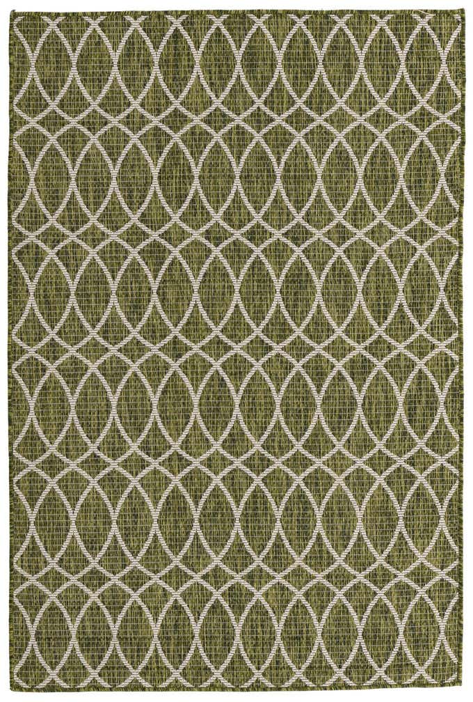 125cm x 185cm Easy-Clean Lattice Indoor / Outdoor Rug
