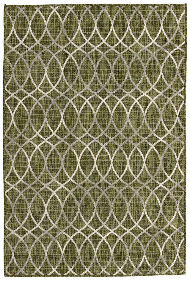 Detail image of 125cm x 185cm Easy-Clean Lattice Indoor / Outdoor Rug