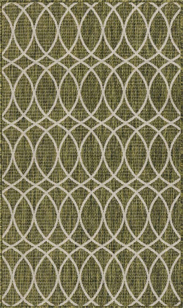 95cm x 160cm Easy-Clean Lattice Indoor / Outdoor Rug