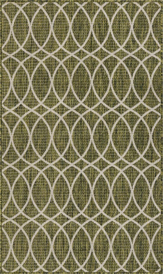 Detail image of 95cm x 160cm Easy-Clean Lattice Indoor / Outdoor Rug