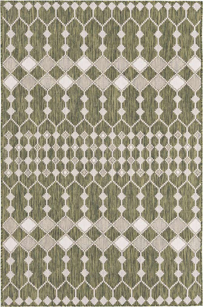 160cm x 245cm Leicht zu reinigen Lattice Innen- / Außenbereich Teppich