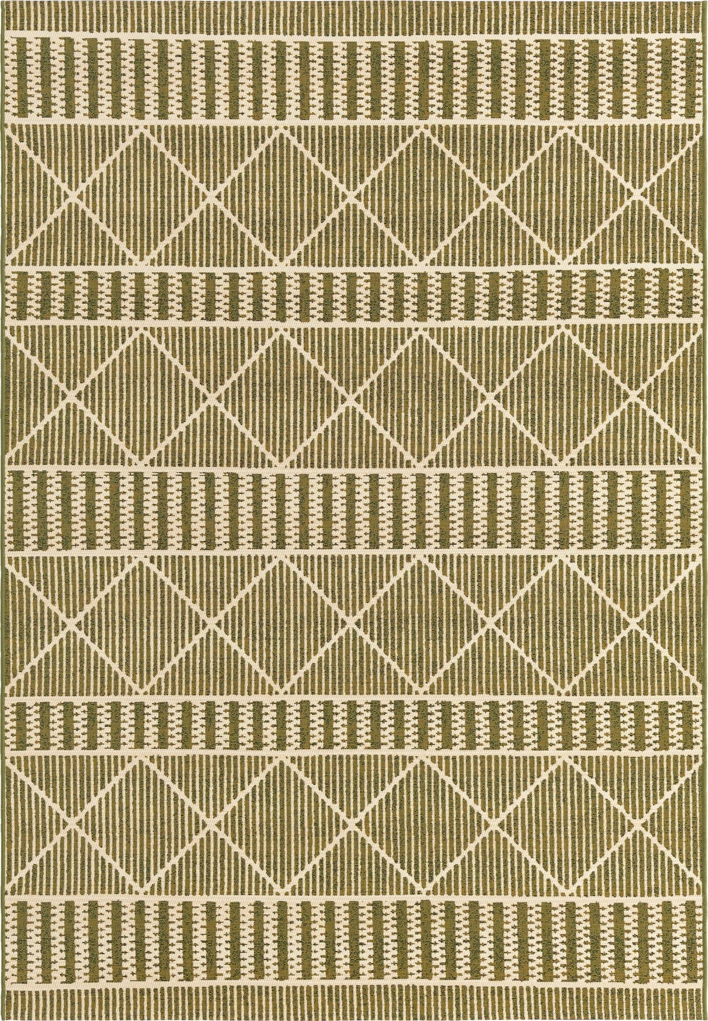 4' x 6' Washable Lattice Indoor / Outdoor Rug