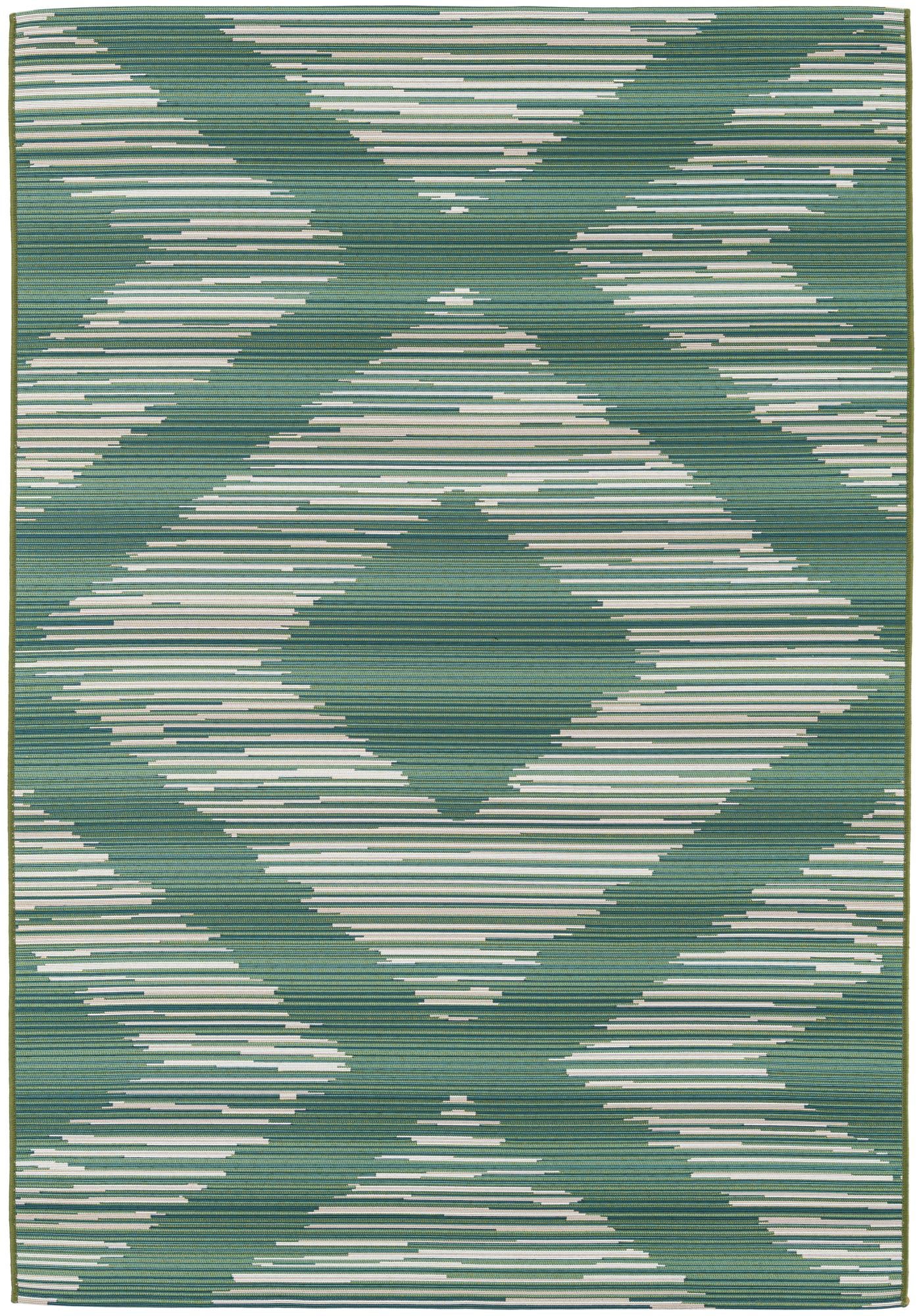 5' 3 x 7' 7 Easy-Clean Modern Indoor / Outdoor Rug