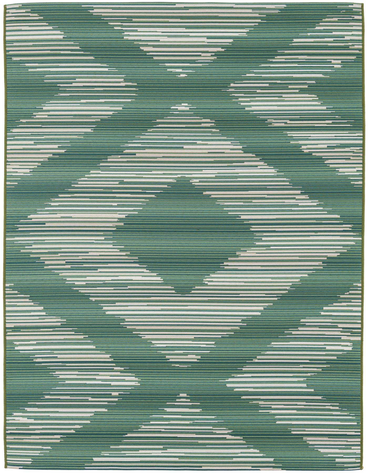 5' 3 x 7' 7 Easy-Clean Modern Indoor / Outdoor Rug