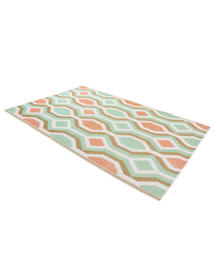 Detail image of 4' x 6' Washable Modern Indoor / Outdoor Rug