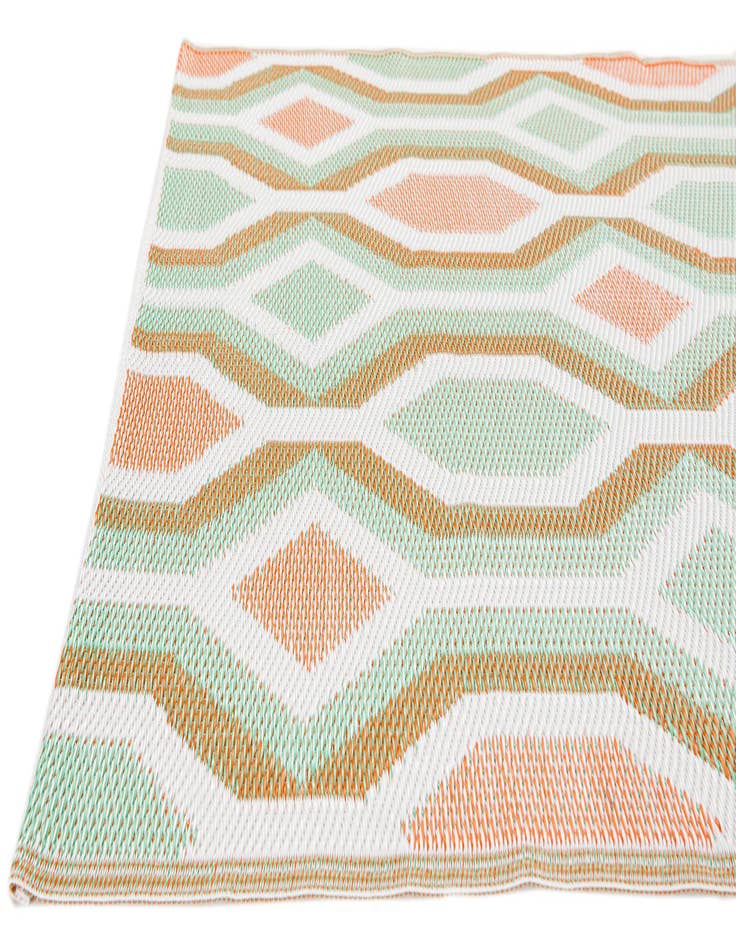 Detail image of 4' x 6' Washable Modern Indoor / Outdoor Rug