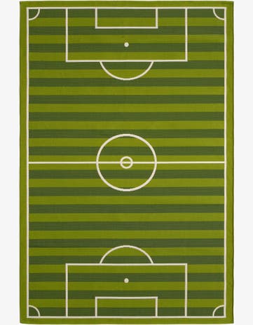 5' 3 x 8' Easy-Clean Modern Indoor / Outdoor Rug