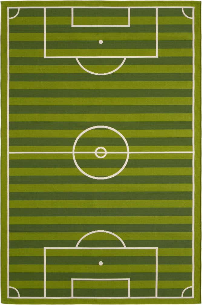 5' 3 x 8' Easy-Clean Modern Indoor / Outdoor Rug