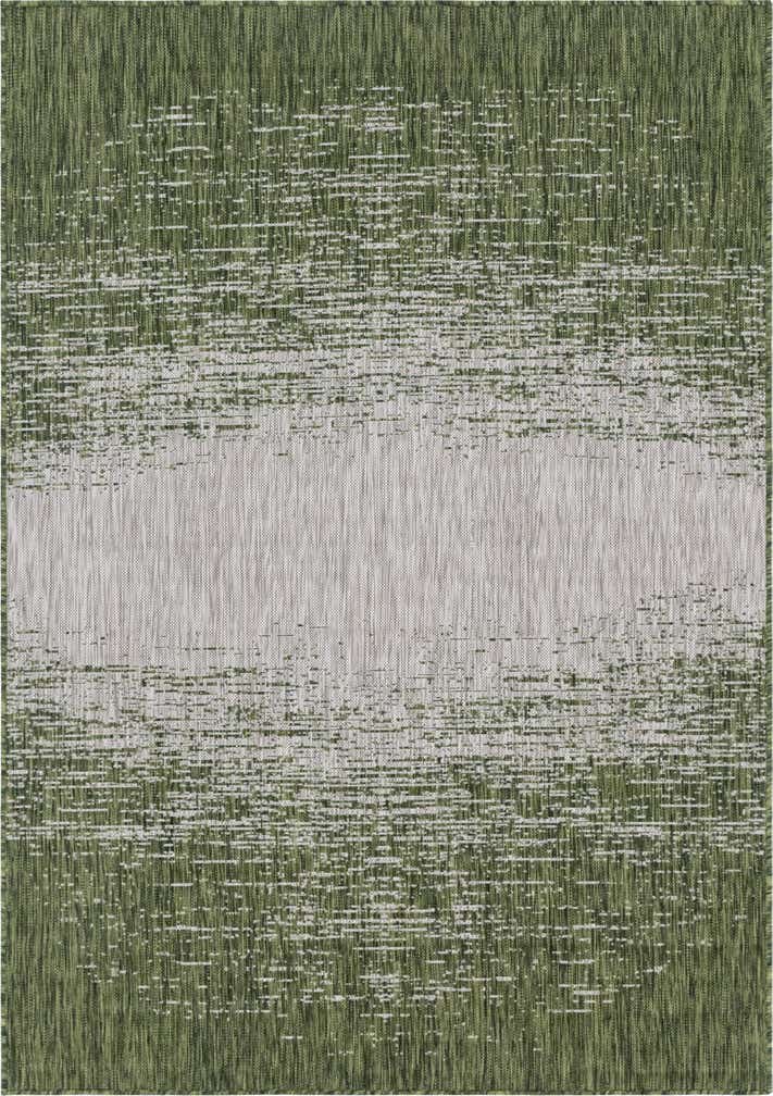 7' 10 x 11' Easy-Clean Modern Indoor / Outdoor Rug
