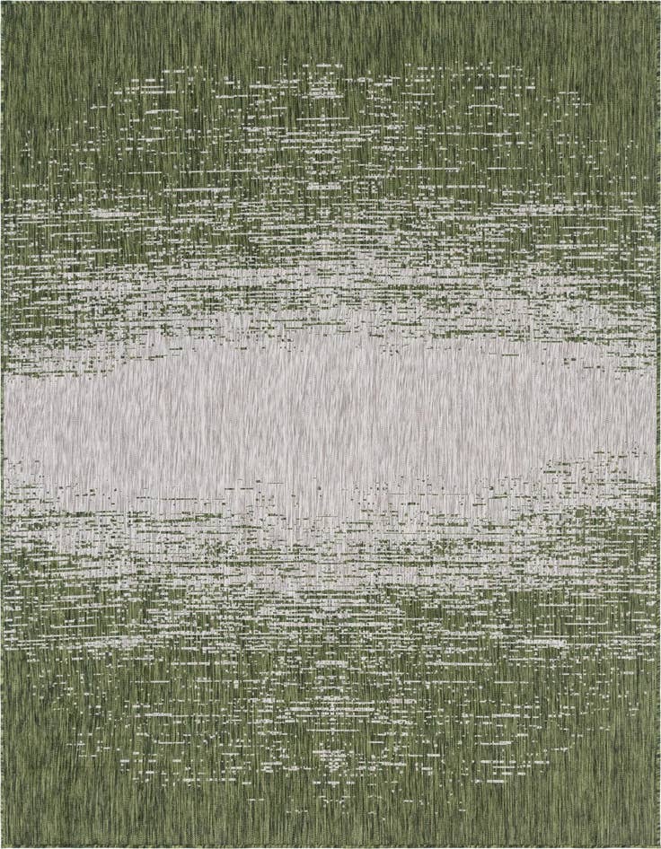 Detail image of 7' x 10' Easy-Clean Modern Indoor / Outdoor Rug