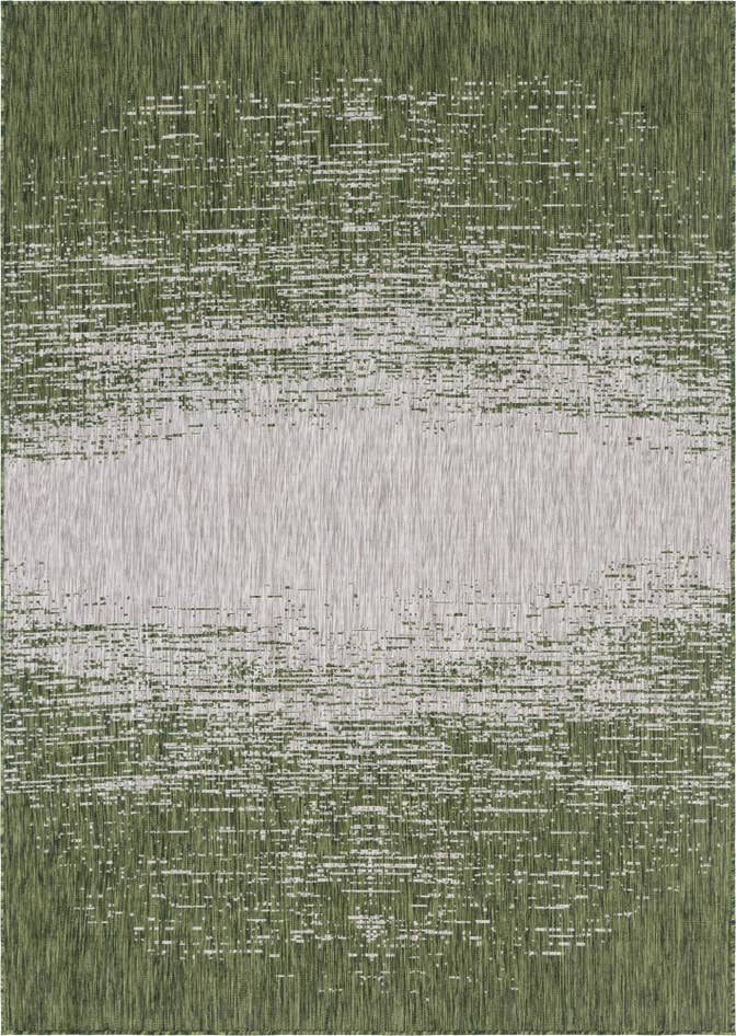Detail image of 7' x 10' Easy-Clean Modern Indoor / Outdoor Rug