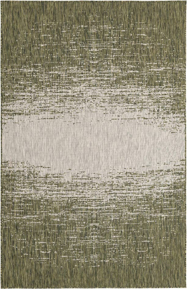 Detail image of 6' x 9' Easy-Clean Modern Indoor / Outdoor Rug