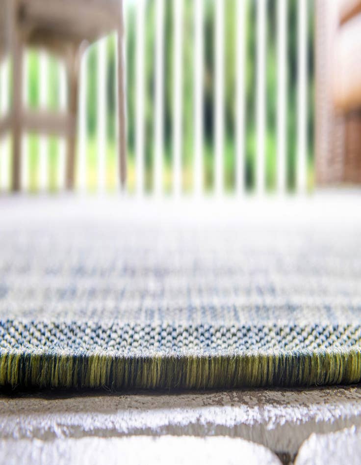 Detail image of 7' 10 x 11'  Washable Modern Indoor / Outdoor Rug