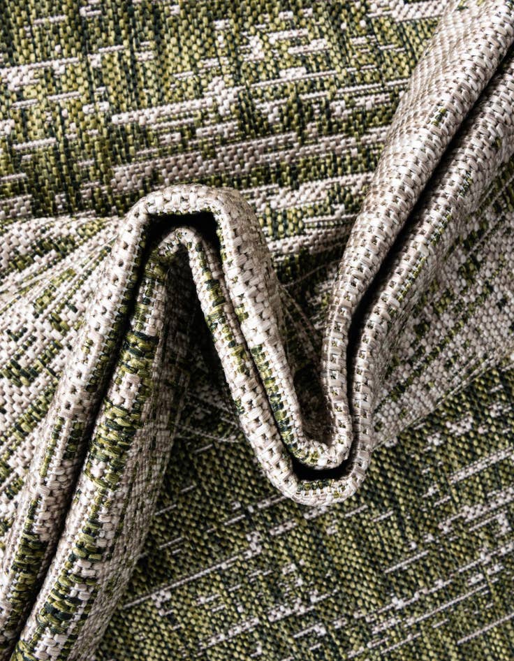 Detail image of 7' 10 x 11'  Washable Modern Indoor / Outdoor Rug