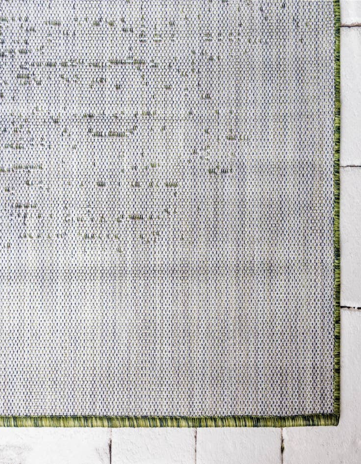 Detail image of 7' 10 x 11'  Washable Modern Indoor / Outdoor Rug