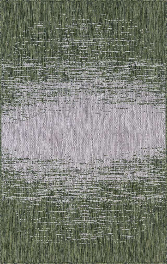 5' 3 x 8' Easy-Clean Modern Indoor / Outdoor Rug
