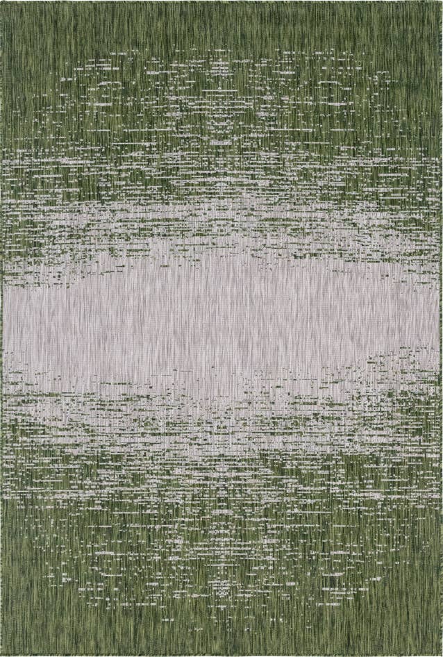 Detail image of 4' x 6' Easy-Clean Modern Indoor / Outdoor Rug
