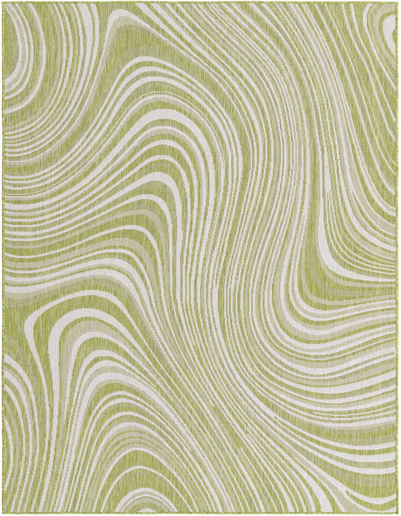 9' x 12' Easy-Clean Modern Indoor / Outdoor Rug