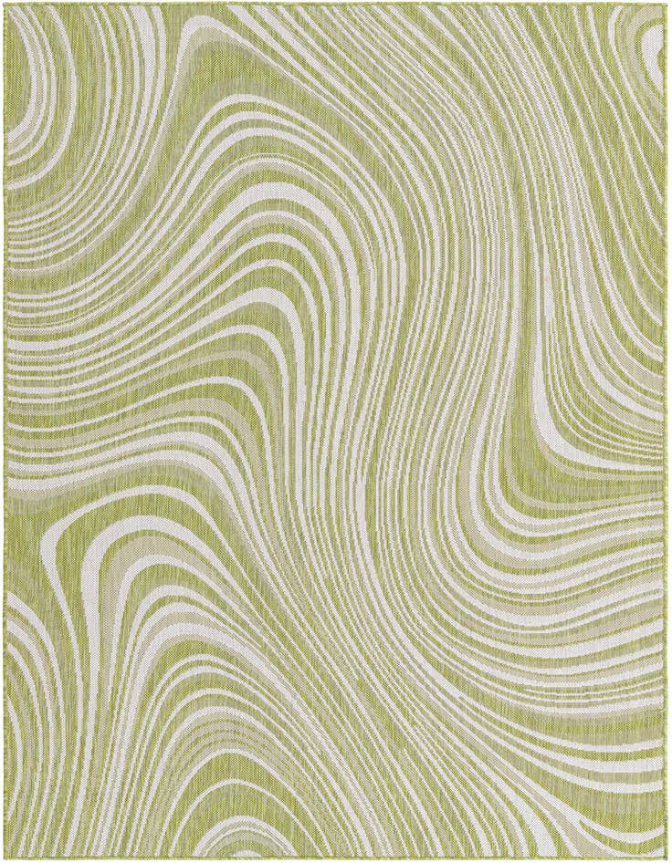 Detail image of 4' x 6' Easy-Clean Modern Indoor / Outdoor Rug