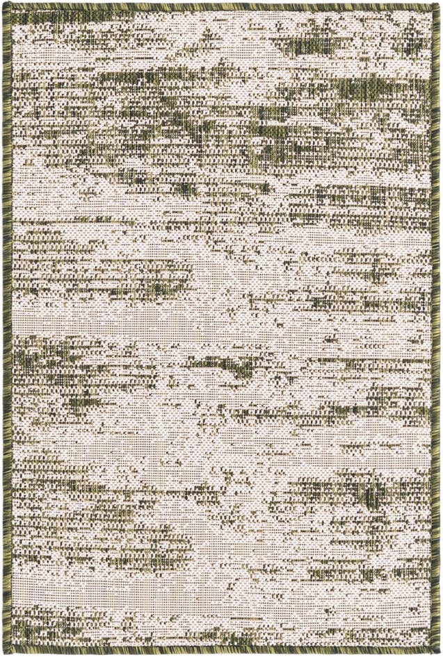 Detail image of 2' x 3' Easy-Clean Modern Indoor / Outdoor Rug
