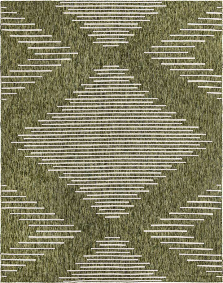 9' x 12' Easy-Clean Modern Indoor / Outdoor Rug