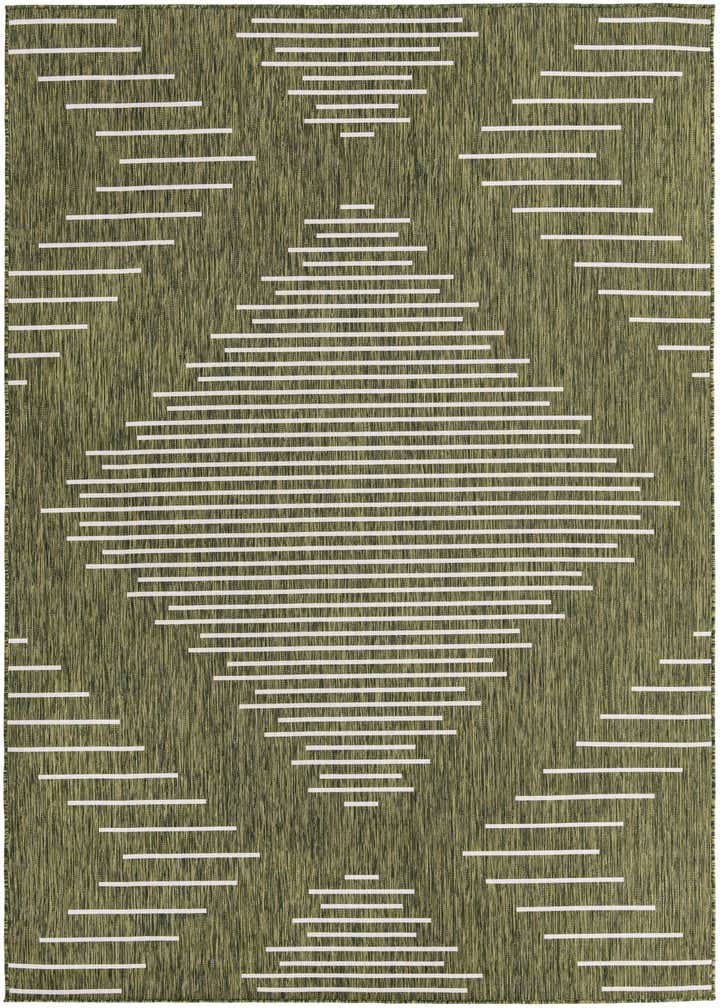 7' 10 x 10' Easy-Clean Modern Indoor / Outdoor Rug
