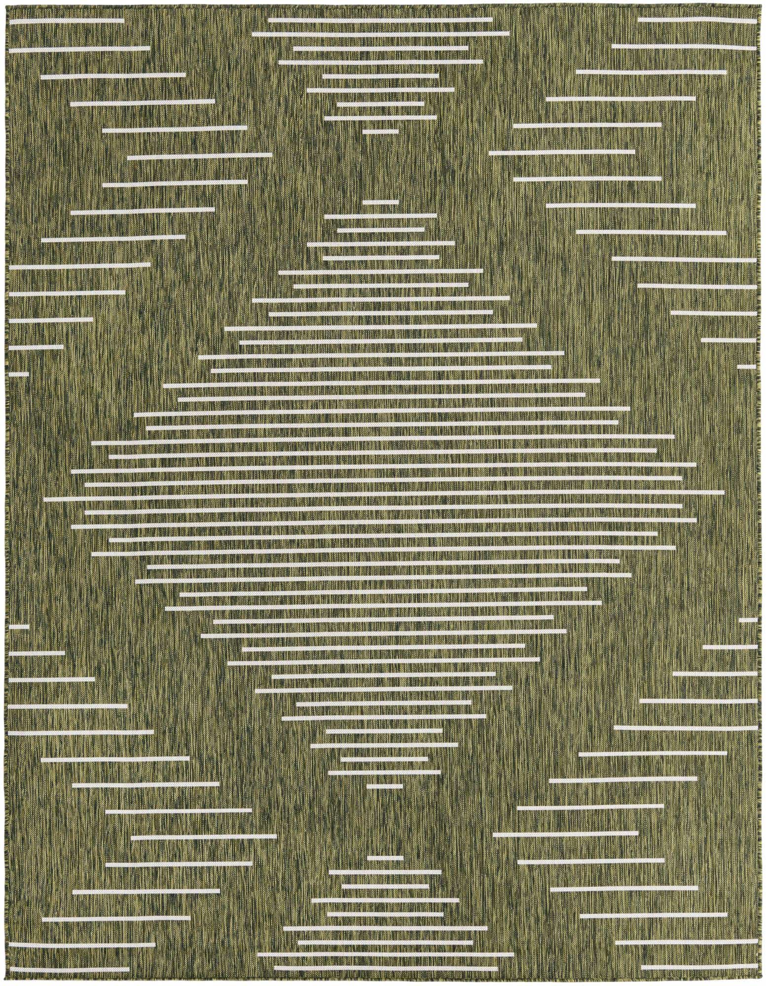7' 10 x 10' Easy-Clean Modern Indoor / Outdoor Rug