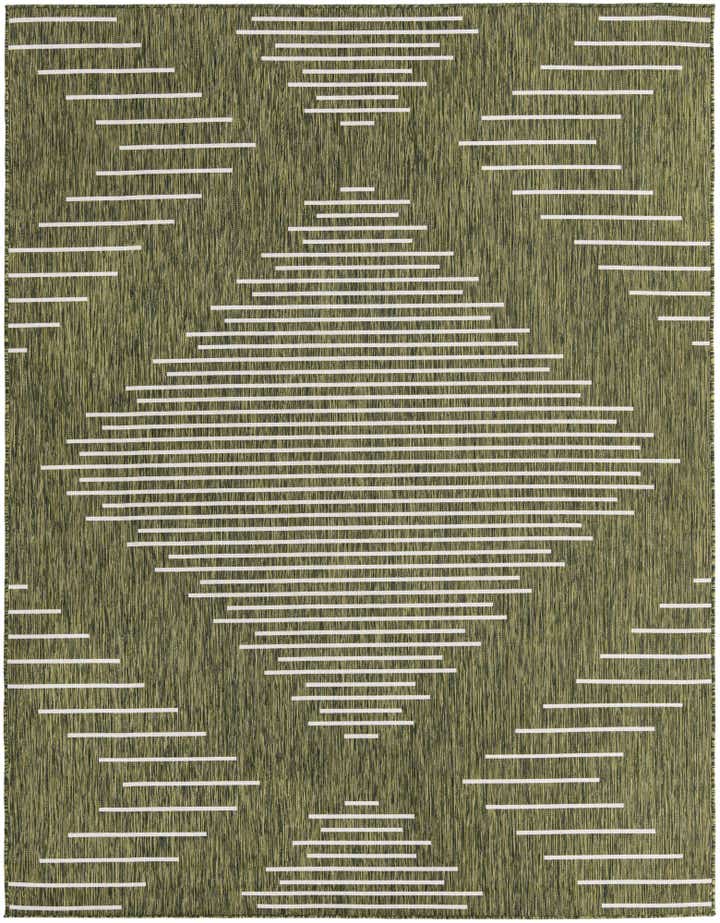 7' 10 x 10' Easy-Clean Modern Indoor / Outdoor Rug