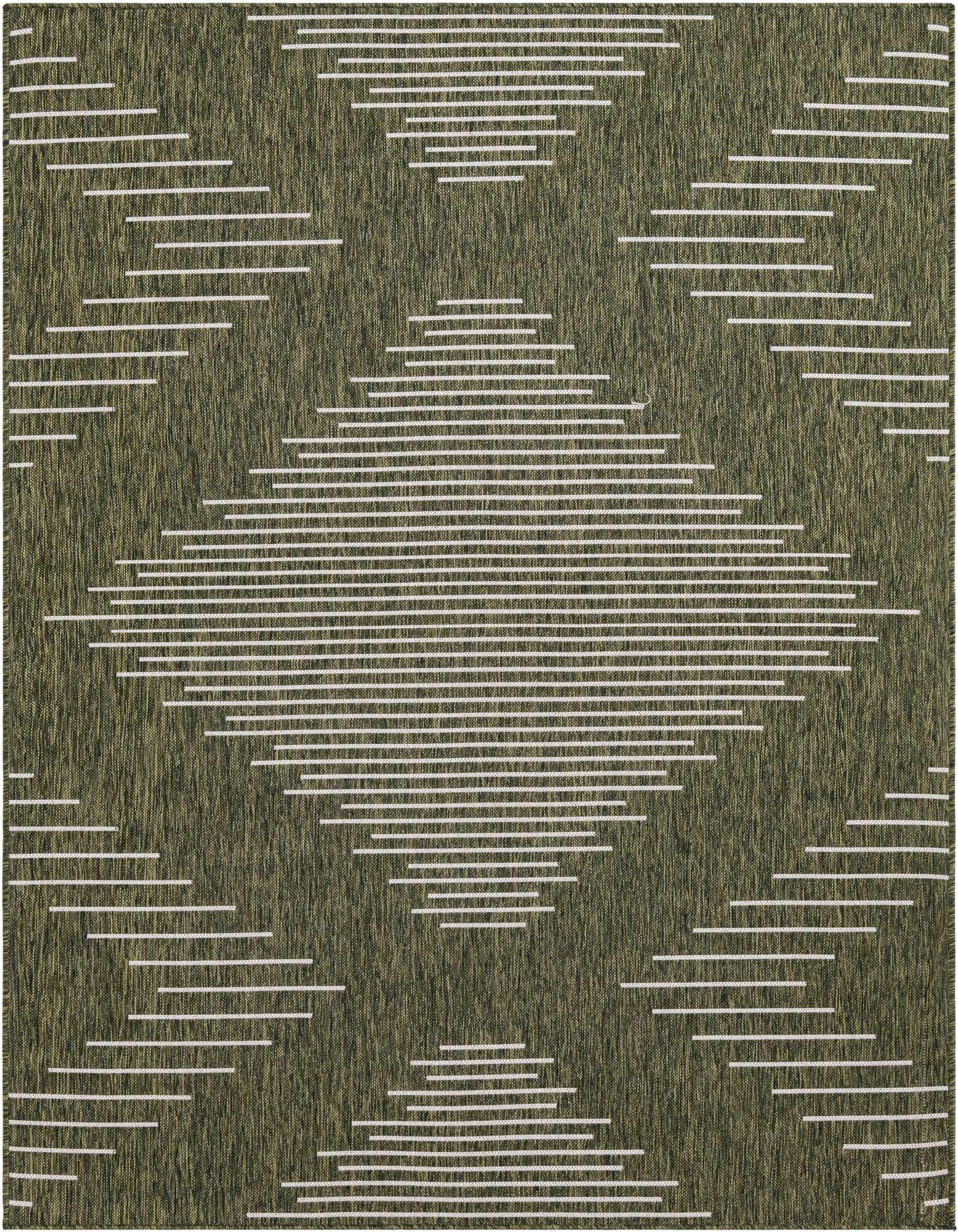 6' x 9' Easy-Clean Modern Indoor / Outdoor Rug