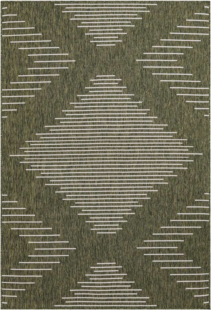 6' x 9' Easy-Clean Modern Indoor / Outdoor Rug